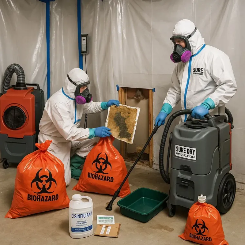 Contaminated Water Handling Protocols process in Taylor County, WI
