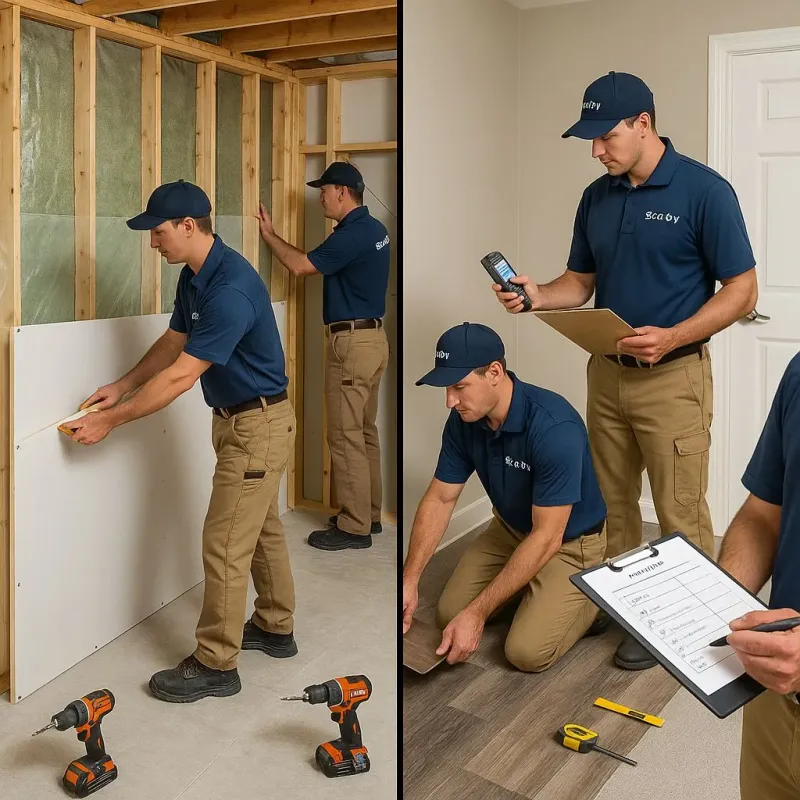Repairs and Reconstruction process in Taylor County, WI